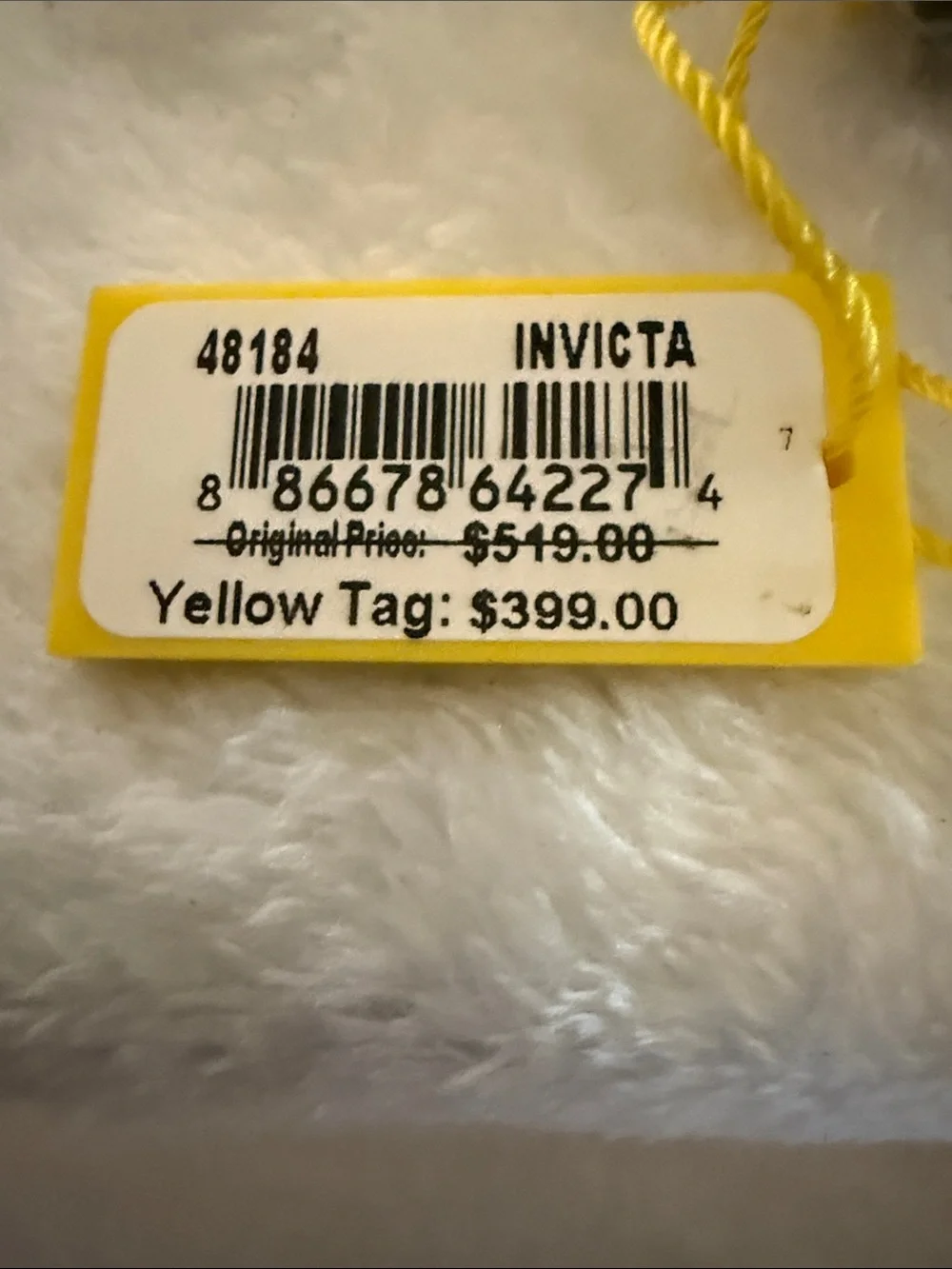 Invicta Black and Silver Roman Numeral Tonneau Watch Ladies